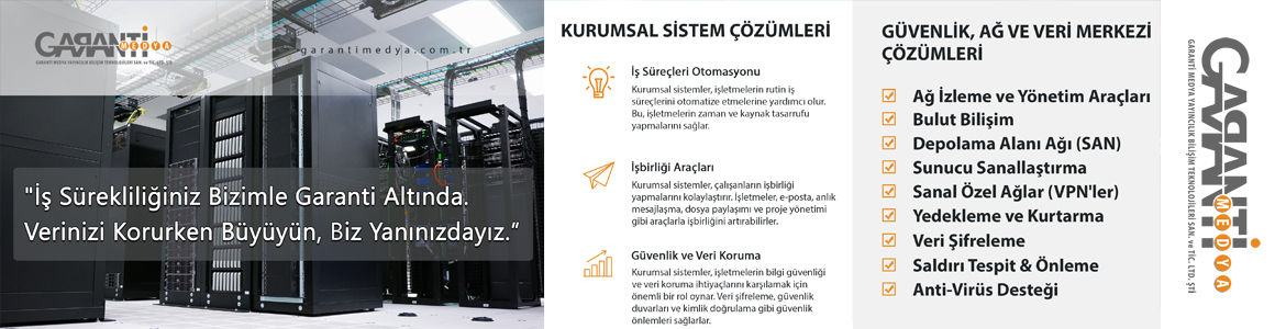 Garanti Medya Web Tasarım ve Yazılım
